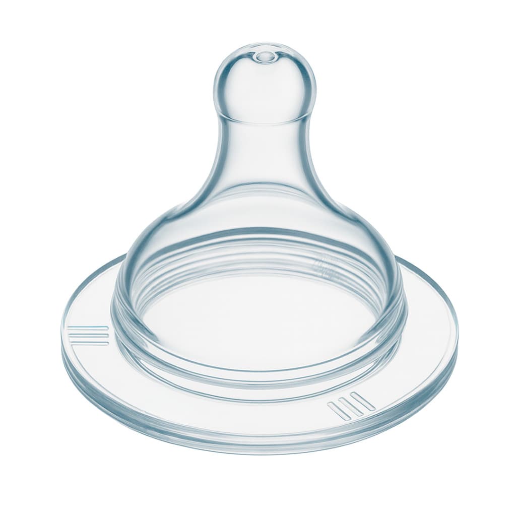 Bico De Mamadeira Big Redondo Tetê Universal 100% Silicone