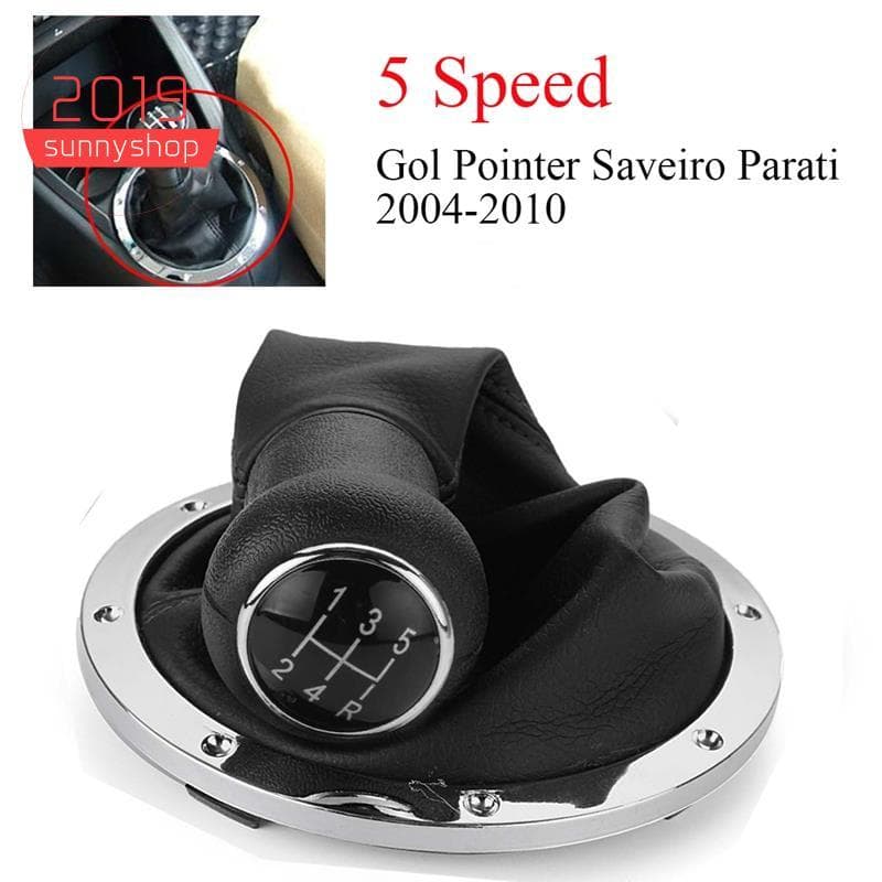 [Bestseller S] 5 Velocidades Botão De Mudança De Marcha Alavanca De Câmbio Kit De Bota De Couro Handebol Para Ponteiro S