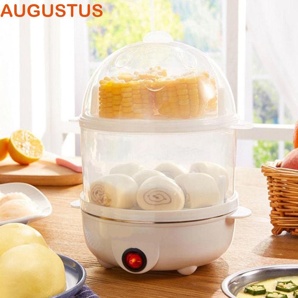 AUGUSTUS Caldeira De Ovos Café Da Manhã Auto-Rápida Cozinha Milho Multi Função Vaporizador
