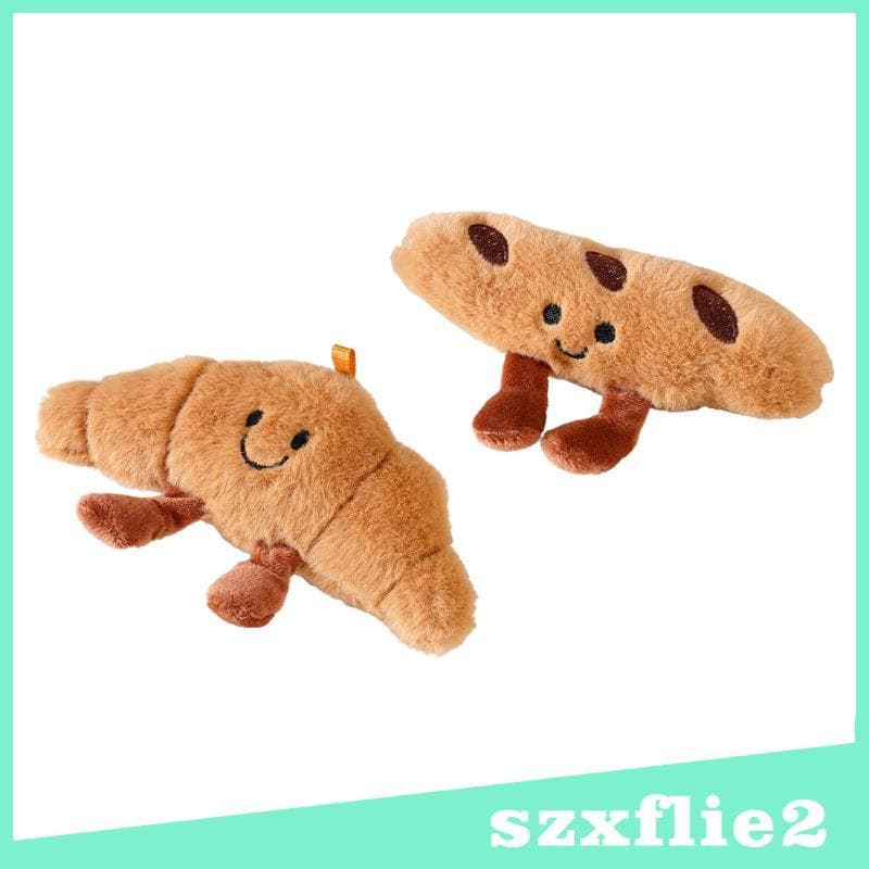 [Szxflie2] Chaveiro De Pão Ornamento Decorativo Moda Criativa Bolsa Charme Acessórios Pingente Para Festa Mochila Ao Ar 