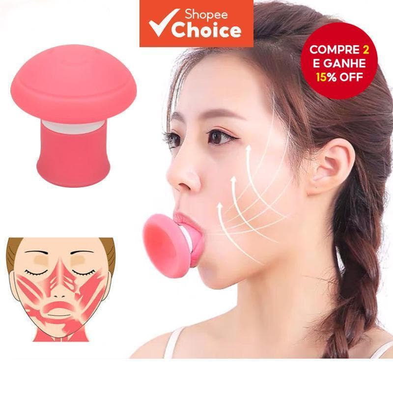 Ferramenta De Emagrecimento E Endurecimento De 1 Unidade-Modelador De Linha De Queixo , Redutor Duplo , Auxílio De Trein