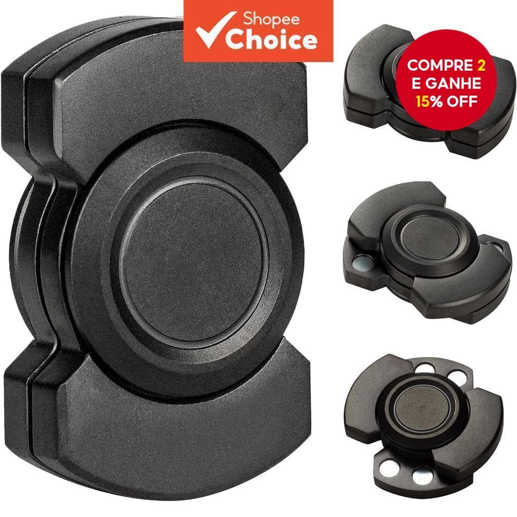 Novidade 3 Em 1 Spinner Slider Clicker Fidget Toy Stress E Ansiedade Alívio Para Adultos Crianças Cool EDC Gadgets Antis