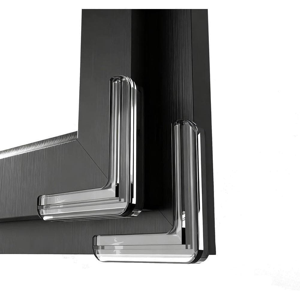 Protetores de Canto em PVC Transparente, Protetores de Impacto em Forma de L para Mesas, Janelas Transparentes, Cantos d