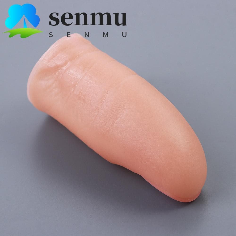 SENMU Dedo Truque Adereços Falso Polegar Ponta De Mágica Rua Close-Up Truques