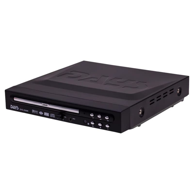 Reprodutor DVD de Mesa Days DYD-2500LK 90-260V ~ 60Hz - Preto