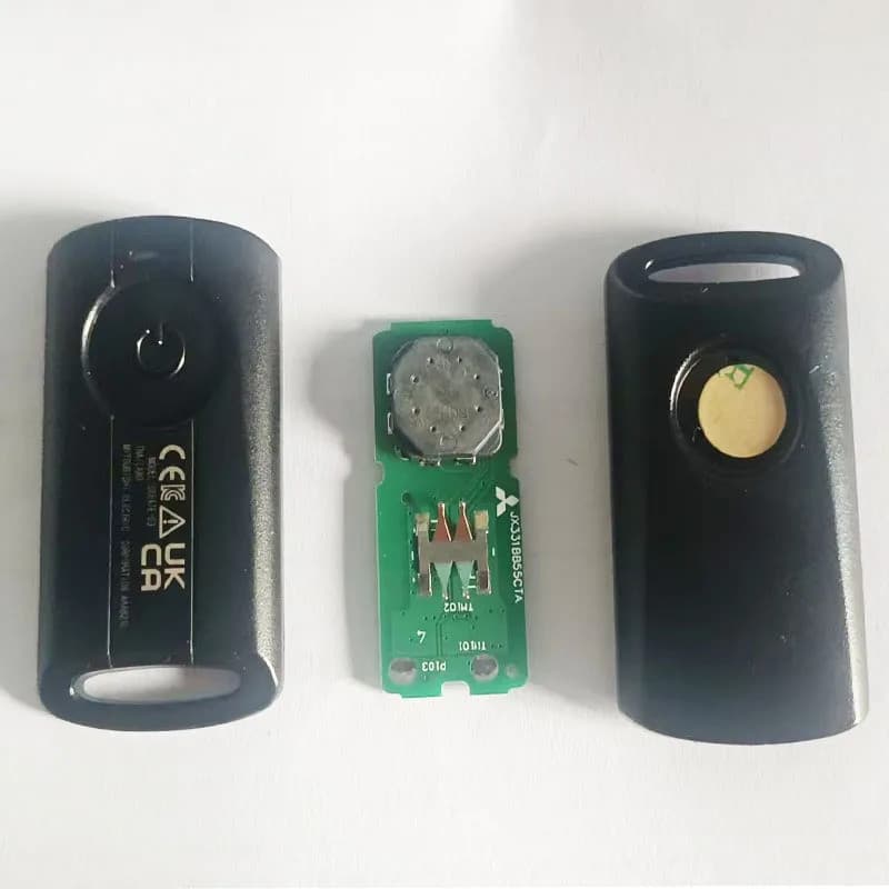 Chave de Controle Remoto para Motocicleta com 1 Botão para Yamaha AEROX JAUNS QBIX XMAX NVX ID49 433MHz Modelo SKEA71-03