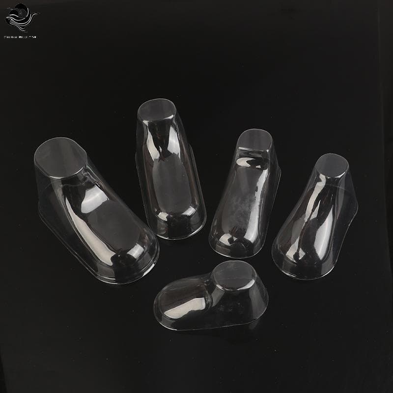 PFG 10 Pçs Claro PVC Criança Botas Vitrine Suporte Quadro Pés Molde De Sapato De Plástico Maca Bebê Sos Expositor FG