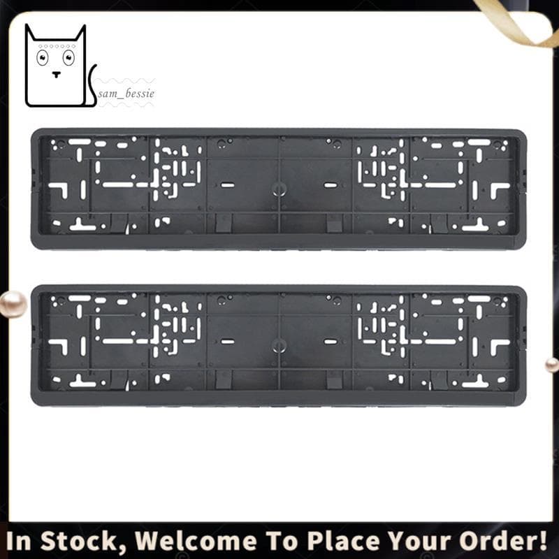 Fivela Da Placa De Licença Do Carro Suporte Quadro Etiqueta