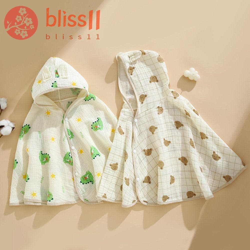 Xale Protetor Solar BLISS11 , Capa Protetora Infantil De Algodão De Proteção UV De Verão Para Meninos E Meninas