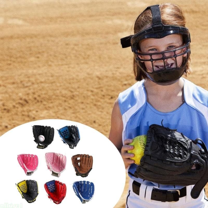 Prática Beisebol Para Mão Esquerda Campo Couro PU E