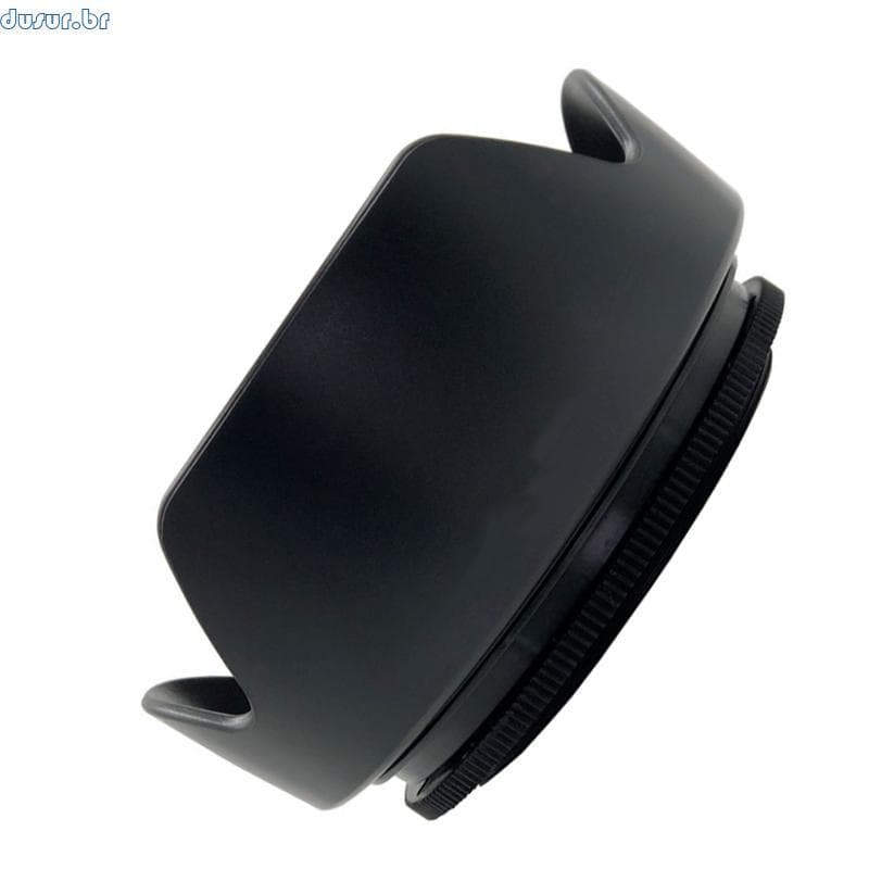 dusur9 Capa Lente Câmera 72 Mm Rosca Antiderrapante Reversível ABS Escudo