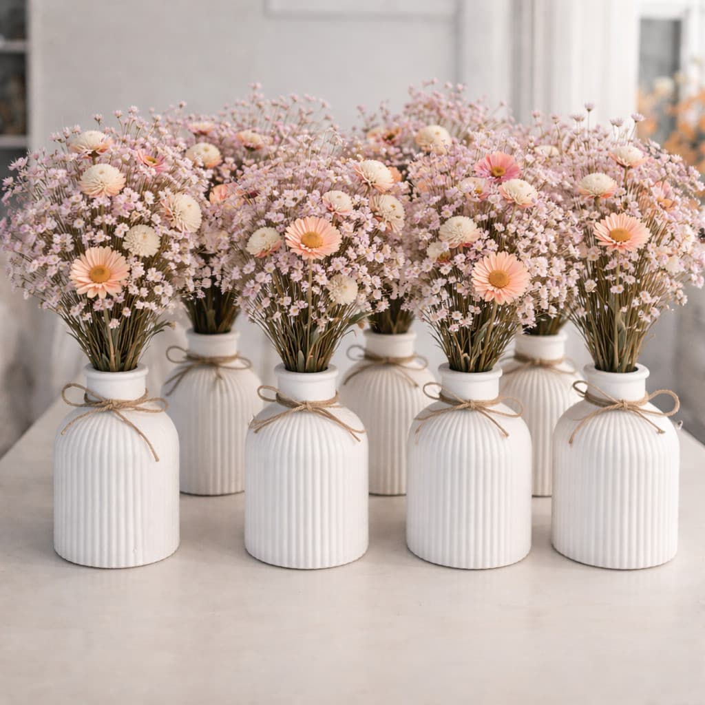 kit com 15   vasos para centro de mesa para casamento, aniversário, chá de bebê ,Aniversário de 15 Anos, Batizado