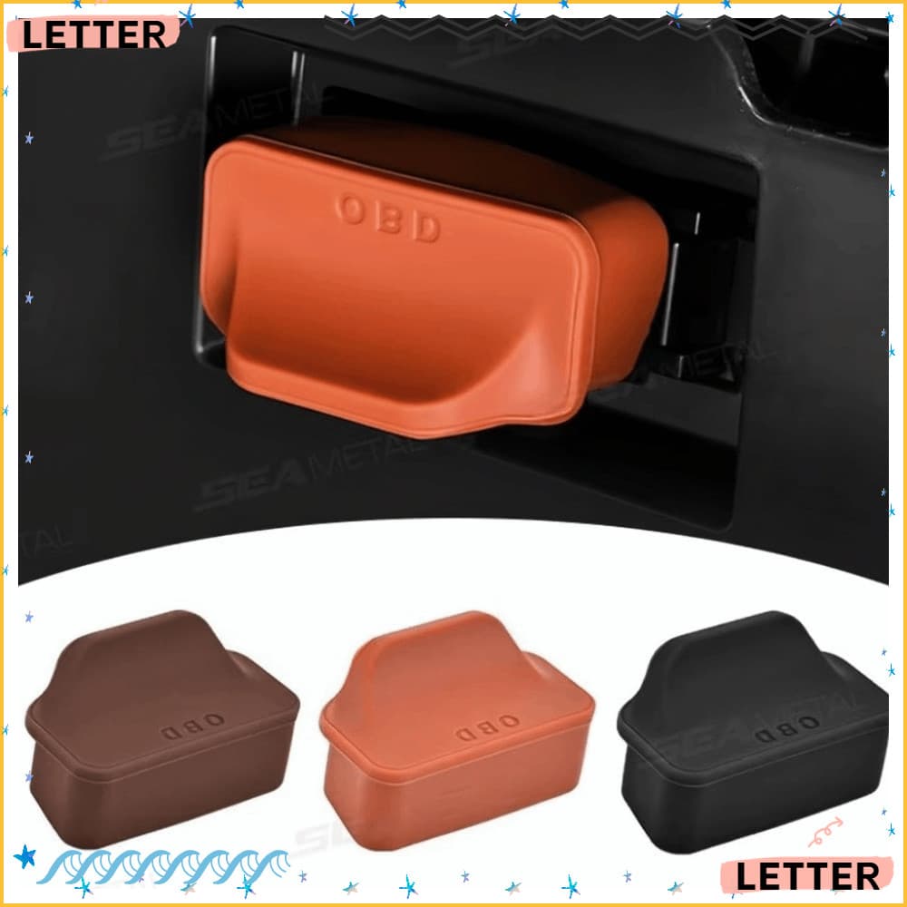 Capa De Porta OBD Carta , Fechadura À Prova De Poeira De Silicone , Design De Alça D'água