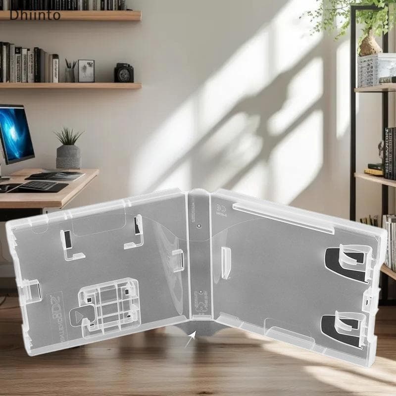 [Dhiint] Caixa De Armazenamento De Cartão De Jogo Protetora De Plástico Transparente Suporte Para Switch NDS NDSL NDSi 3