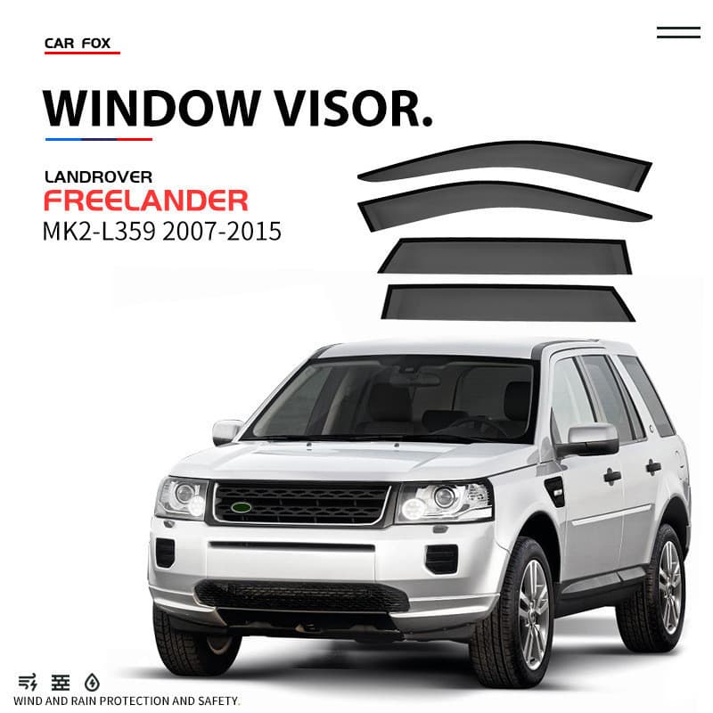 Adequado para Land Rover deus Walker 2 janela à prova de chuva placa Freelander 2 L359 viseira da janela pronto estoque 