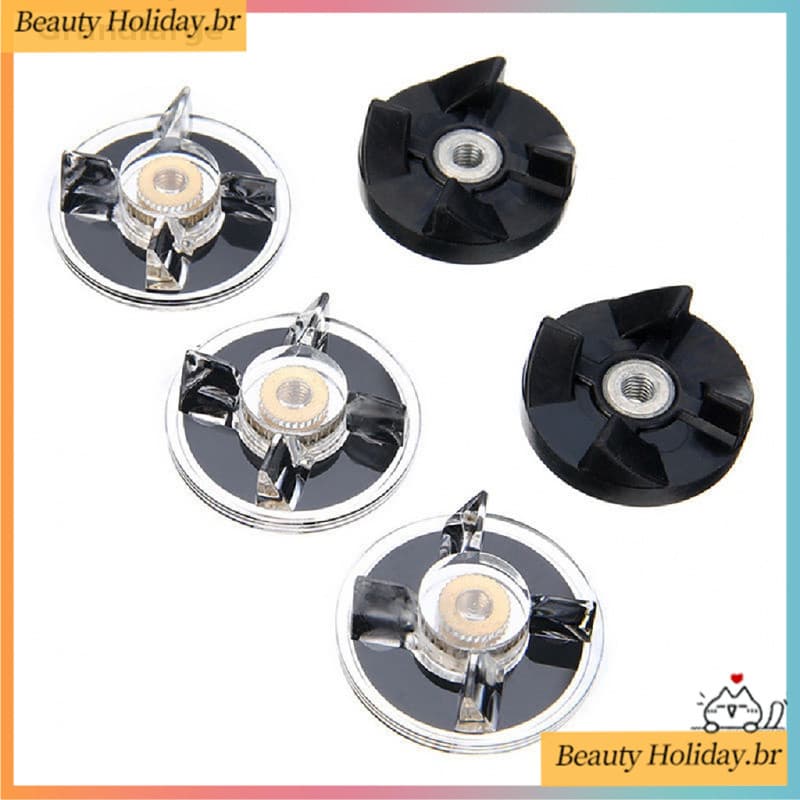 3 Base De Engrenagem Plástica & Conjunto De Substituição De Borracha Para Peças Mágicas De