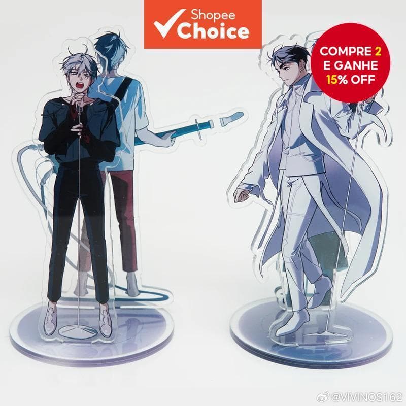 ALIEN STAGE IVAN & Até Figuras De Presente Acrílico Suporte Anime Modelo Figura Ação Ornamento Acessórios Luka Hyuna Orn