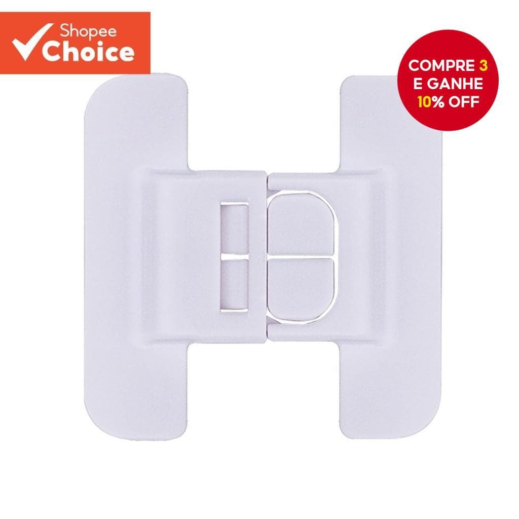 Fechadura de Segurança para Crianças e Bebês Sem Diamante, Proteção para Frigorífico e Animais de Estimação