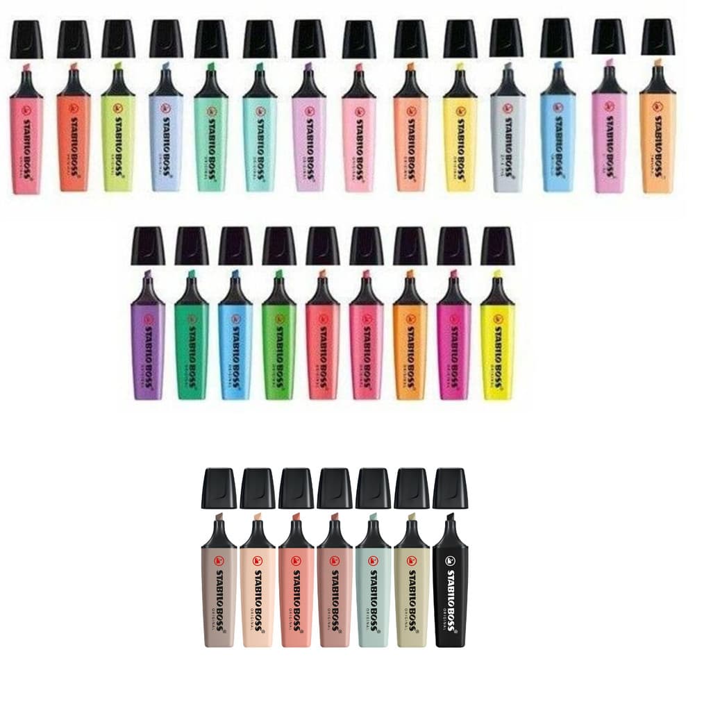 Marca texto stabilo BOSS unidade