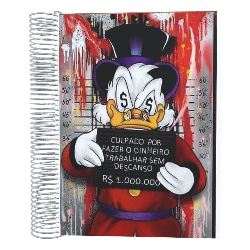 Caderno   Tio Patinhas 10 Matérias