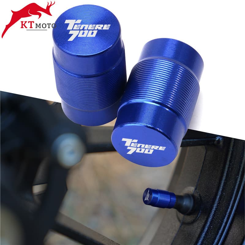 Adequado para Yamaha Tenere700 2019-2025 liga de alumínio modificado bocal do pneu capa bocal Plug