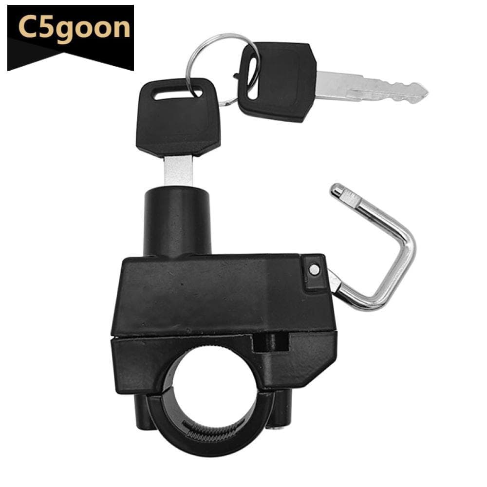 C5GOON Portátil Capacete Da Motocicleta Bloqueio Anti-Roubo Segurança Guiador Acessórios De Ciclismo I9K4