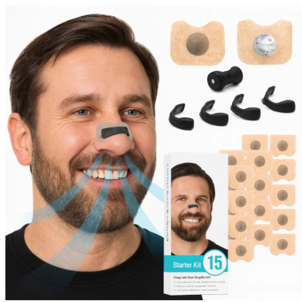 Expansor Nasal Anti-Ronco Para Respiração Silencioso e Confortável Anti-Ronco e Congestão