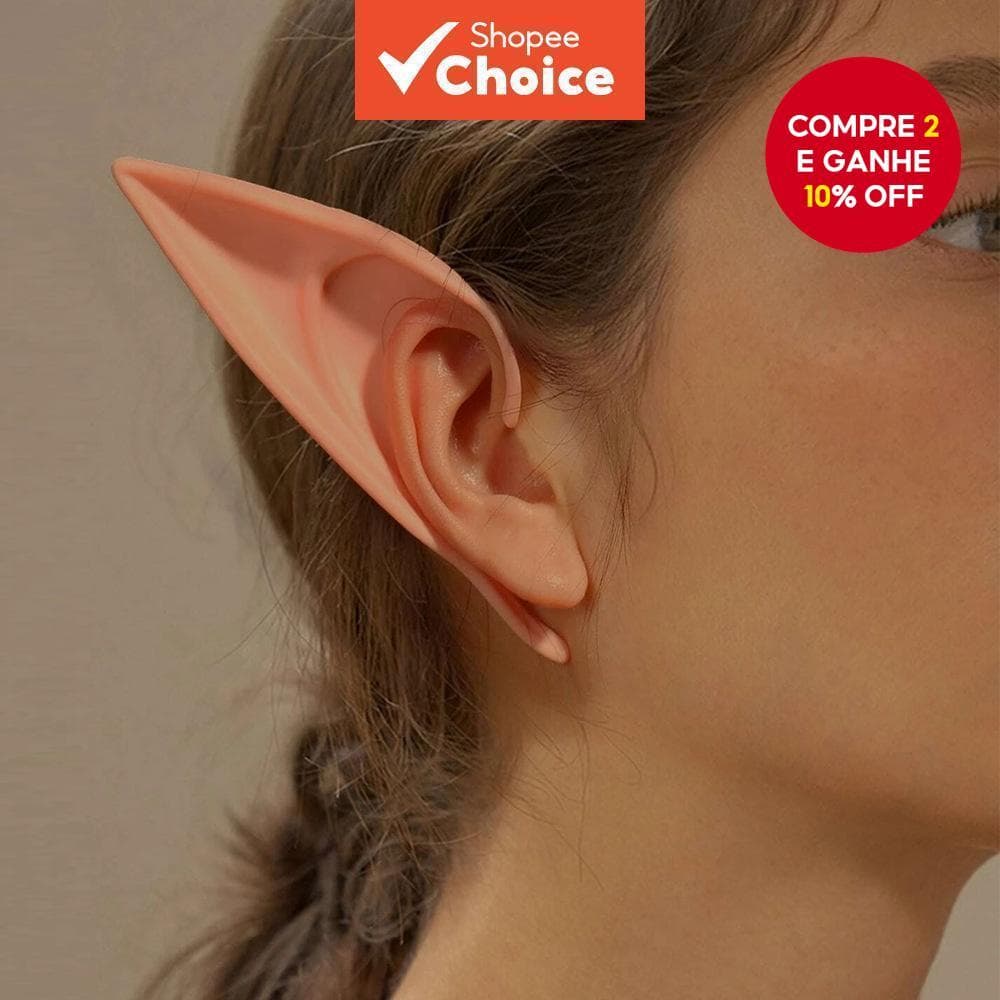 Orelhas de elfo, monstro e goblin, acessórios para fotografia cosplay e transmissões ao vivo.