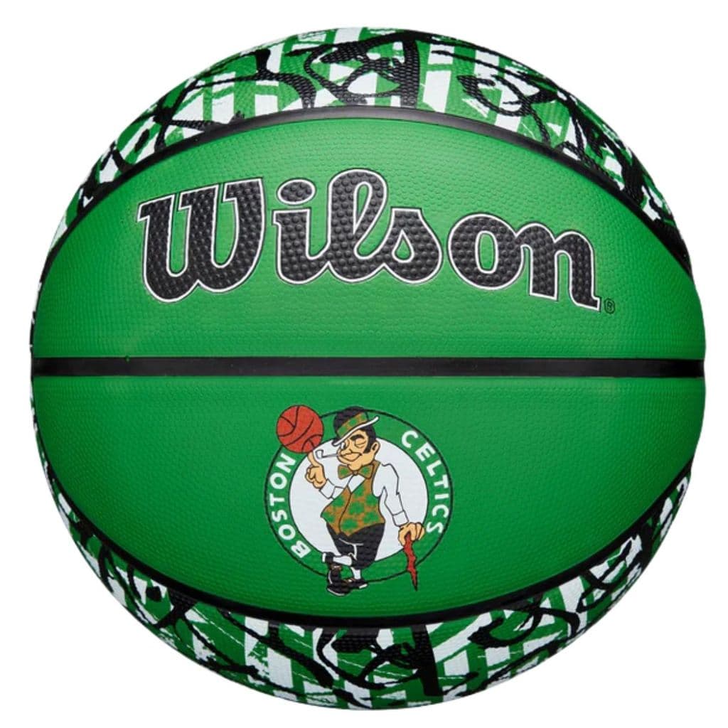 Bola De Basquete NBA Team Graffiti Boston Celtics 7 - Wilson
