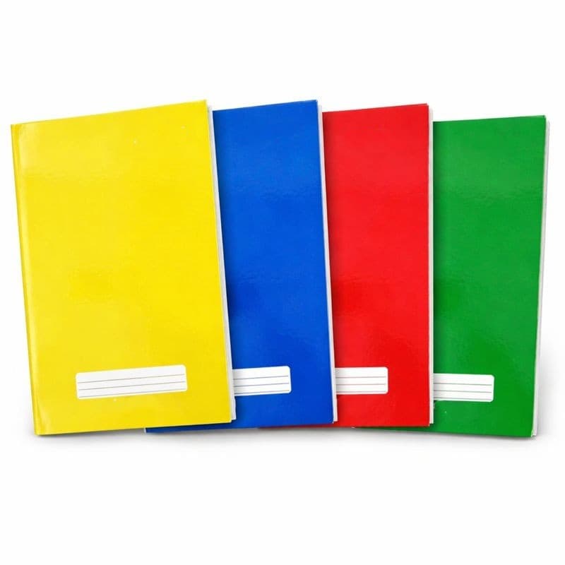 Anúncio Caderno Caligrafia Brochura Grande/Pequeno Capa Dura Pautado 96 Folhas