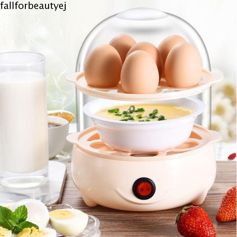 FALLFORBEAUTYEJ Caldeira De Ovos Aquecedor Multifuncional Café Da Manhã Leite De Milho Vaporizador De Alimentos Poacher