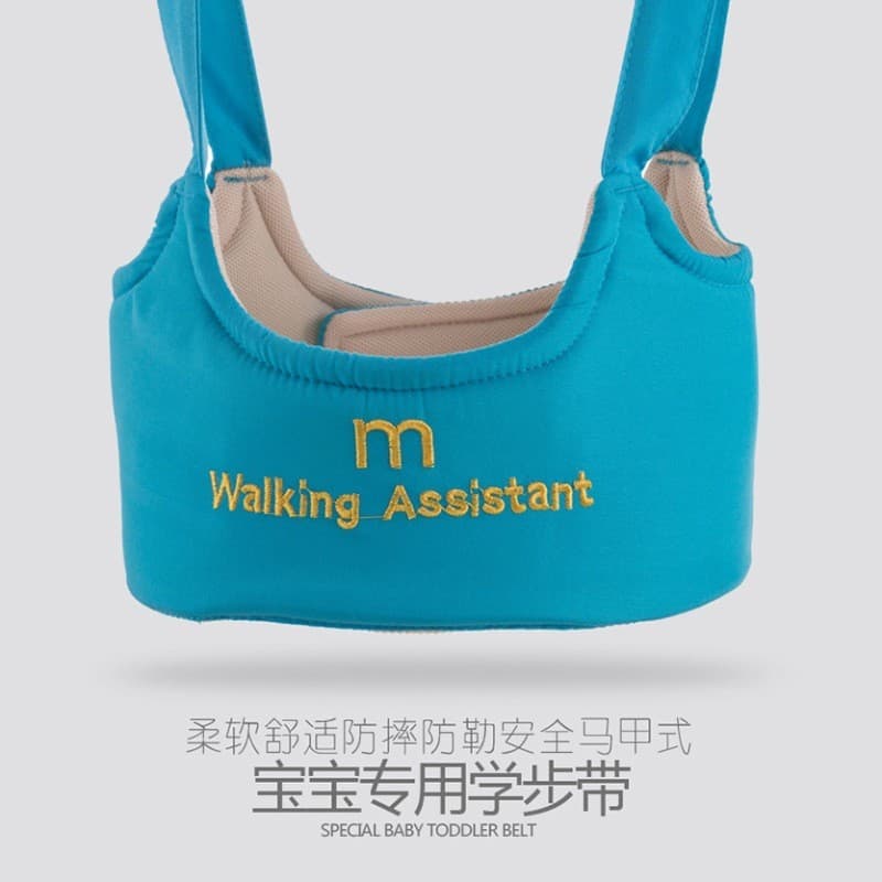 Arnês de caminhada para bebês e crianças pequenas, auxiliar de caminhada respirável, dispositivo anti-queda, corda de tr
