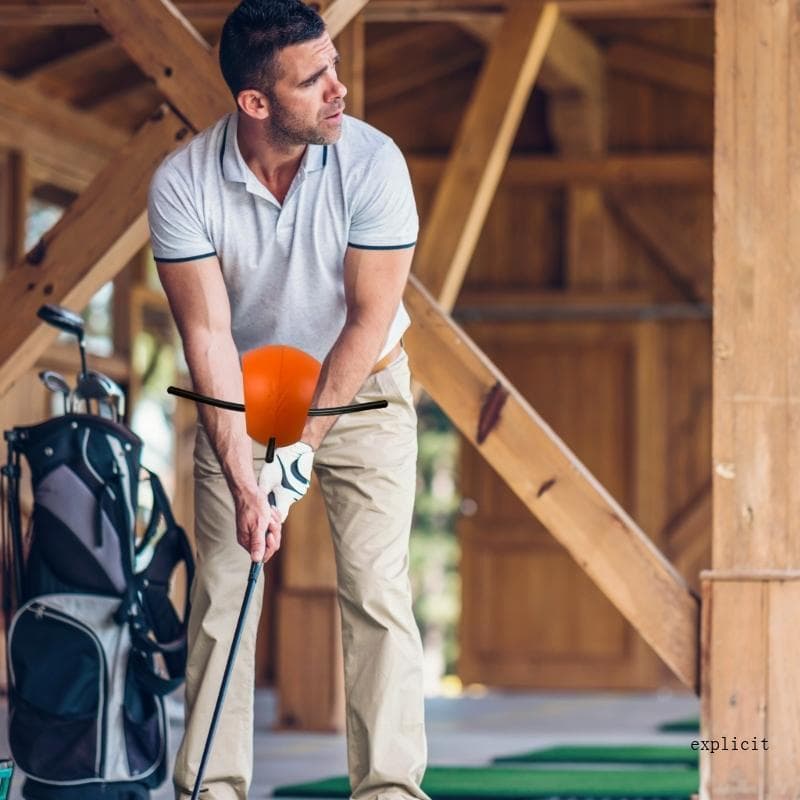 Exp Golfs Swing Bolas Conexão Corretor Balanço Golfe Para Treinamento Braço Posturas Corrector Trem