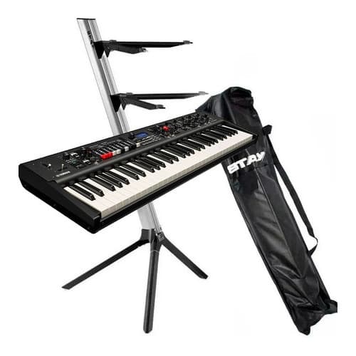 Suporte para 2 Teclados Stay Slim 1100/02 - Prata