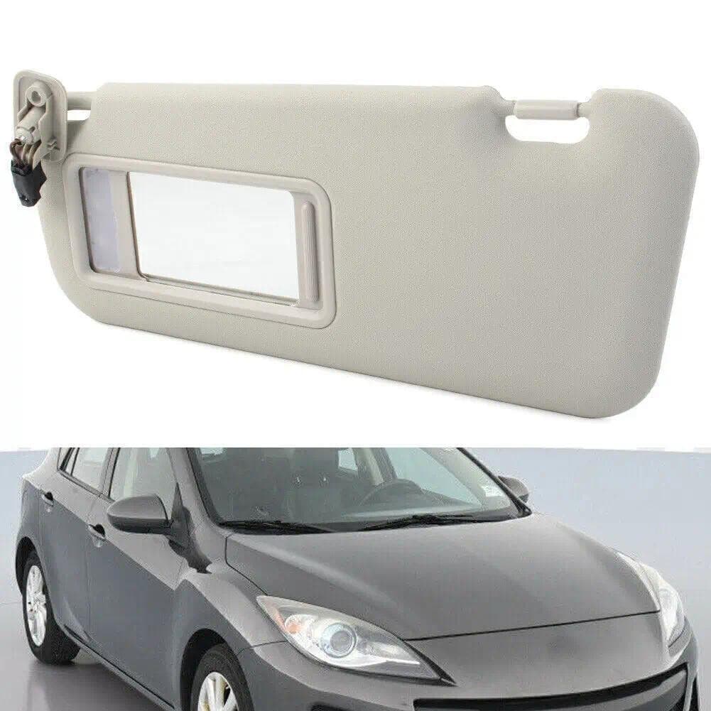 Viseira Solar Dianteira Interna Do Carro Com Luz Para Mazda 3 2010 2011 2012 2013 OEM # BBM2-92-320C-75 BBM3-93 Pára-Bri