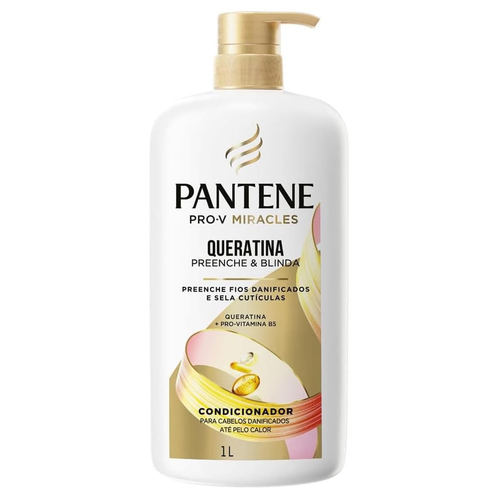 Condicionador Pantene Pro-V Miracles Queratina 1 Litro