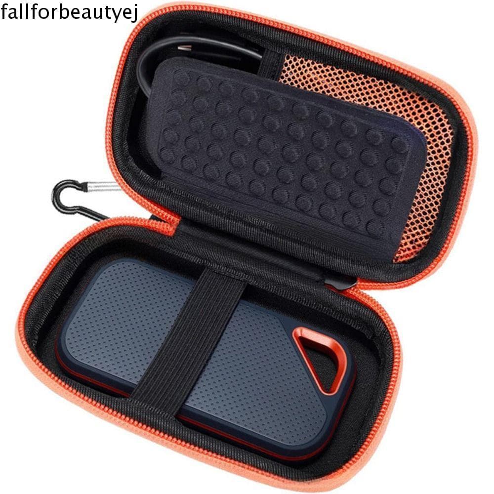 Caixa De Proteção De Disco Rígido FALLFORBEAUTYEJ , Armazenamento SSD À Prova De Choque , Bolsas De Fone De Ouvido EVA