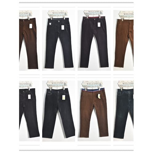 Vintage vintage inventário pedido Original inverno veludo de meia-idade tamanho grande cintura alta negócios Casual calç