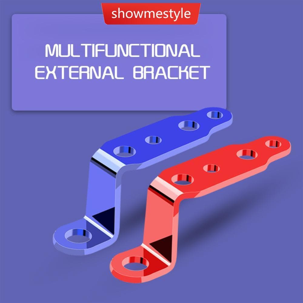 SMS Suporte De Modificação Da Motocicleta Cabeça Luz Espelho Retrovisor Extensão Lâmpada Acessórios H1T6
