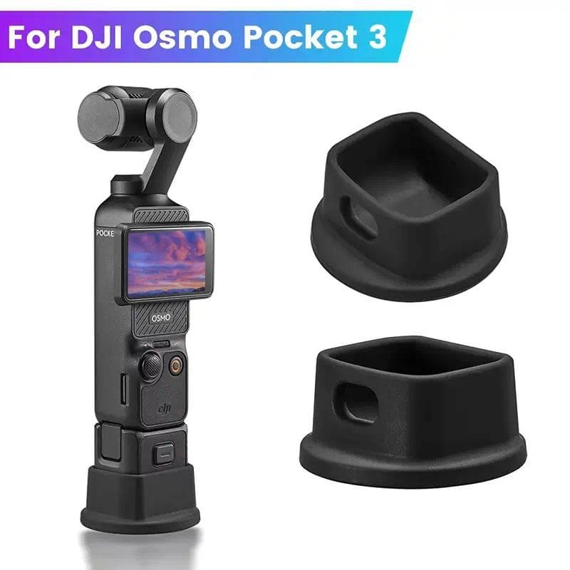 Ankndo Base Antiderrapante Para DJI Osmo Pocket 3 Silicone Suporte De Mesa Bases De Extensão Acessórios Gimbal Portátil