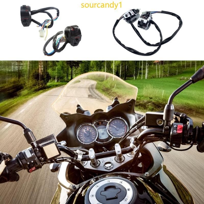 Sistema Elétrico Conversor De Interruptor De Motocicleta De Alumínio Sou Para Necessidades Diárias De Equitação