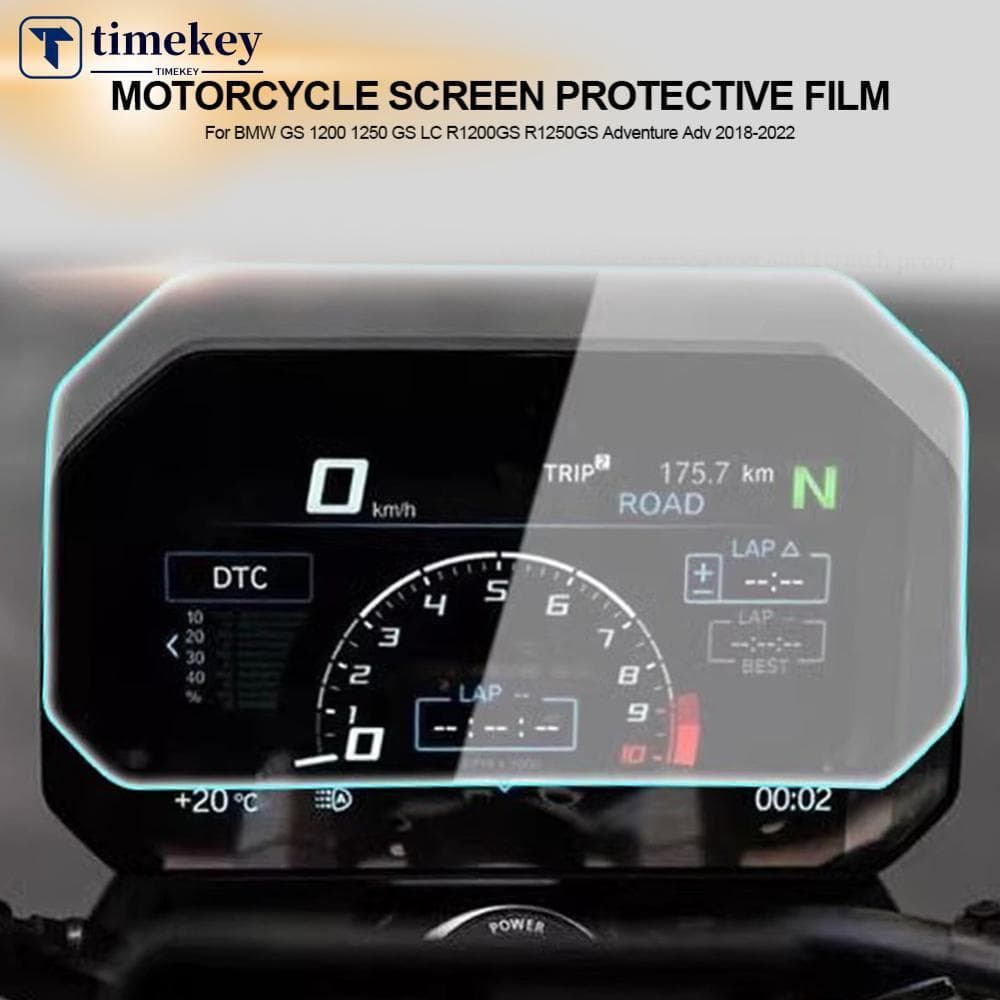 TIMEKEY Filme Protetor De Tela Para Instrumento De Motocicleta , Proteção Contra Arranhões BMW GS 1200 1250 LC R1200GS R