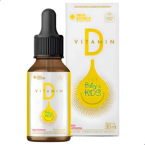 Vitamin D 200ui Liquid For Kids Family Care 30ml True Source