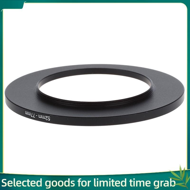 Adaptador De Anel De Filtro Intensificador De Metal 52 Mm-77 52 Para Câmera