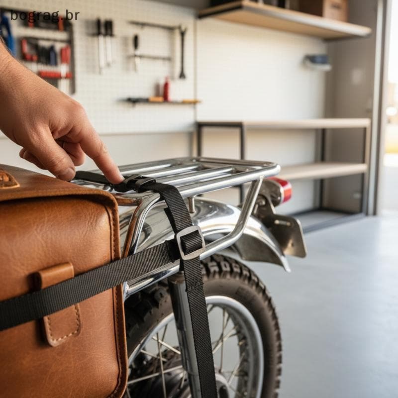 bograg Alça De Bagagem De Motocicleta Ajustável Cinto De Liberação Qui Cross-country Equipamento De Equitação Cabo Elást