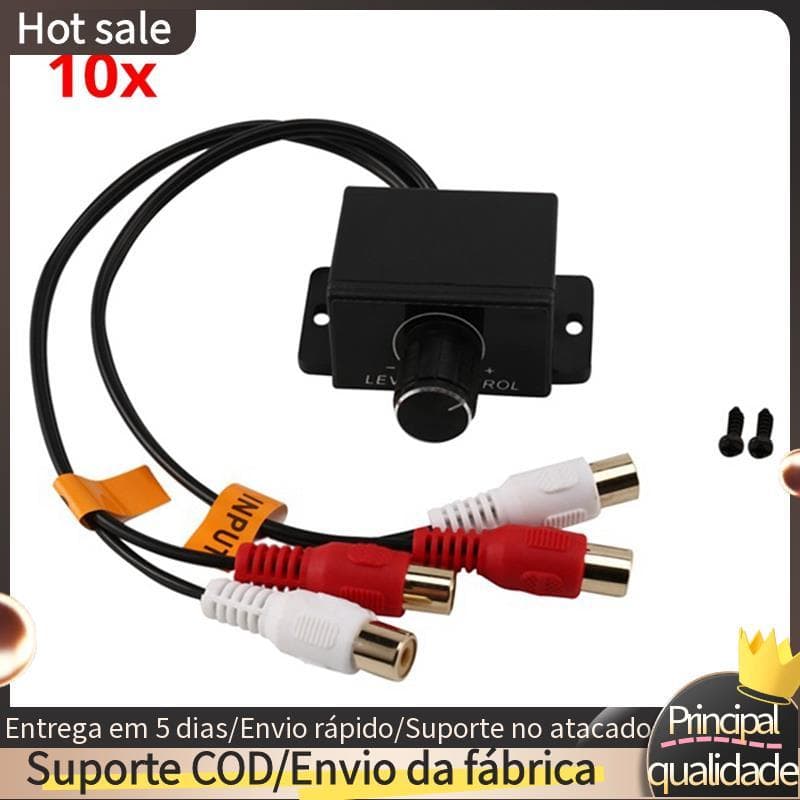 Amplificador De Áudio Doméstico Universal Para Carro , Botão De Controle De Volume De Nível De Ganho LC-1