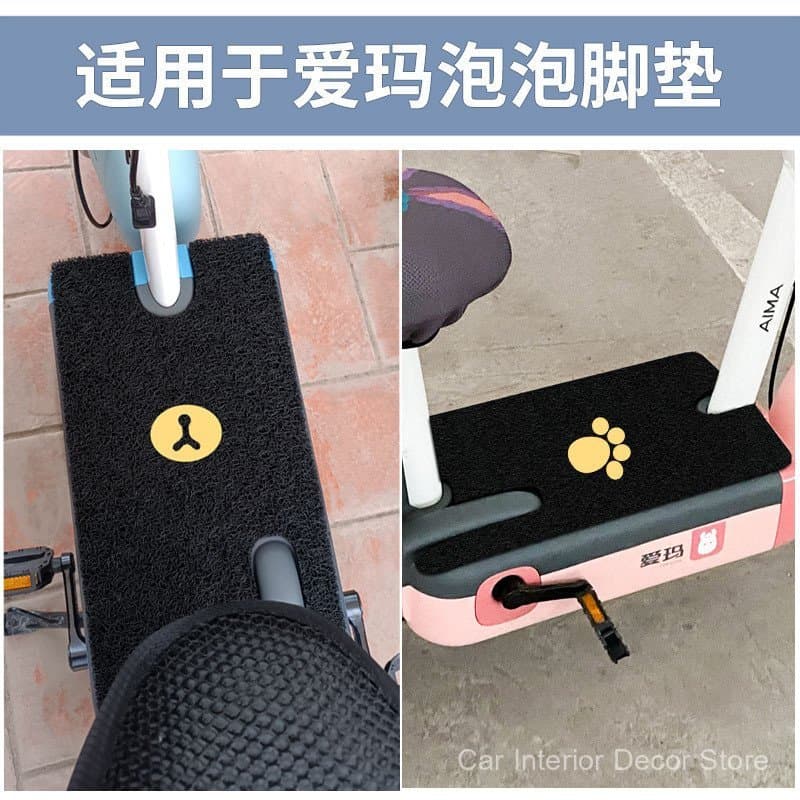 Adequado para tapete de apoio para os pés Aima Bubble, apoio para os pés de scooter elétrico, acessório especial à prova