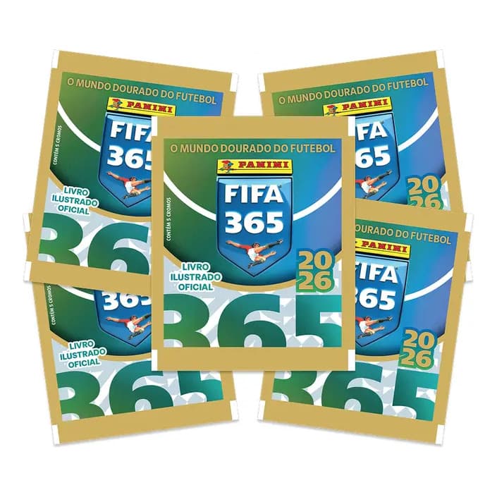 Kit 15 Envelopes De Figurinhas Fifa 365 2026