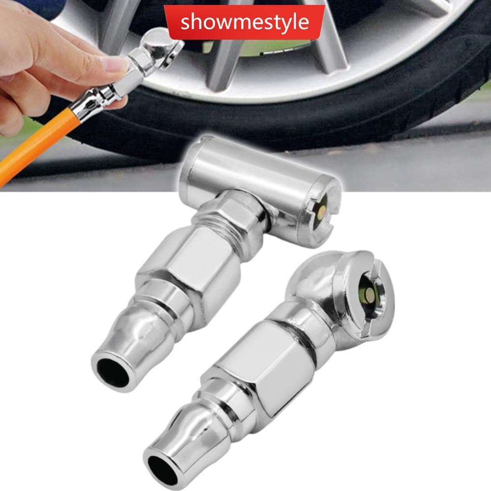 SMS Inflador De Pneus De Carro , Cabeça Dupla , Bico De Bomba De Pneu Para Caminhão , Motocicletas , Haste De Finalidade