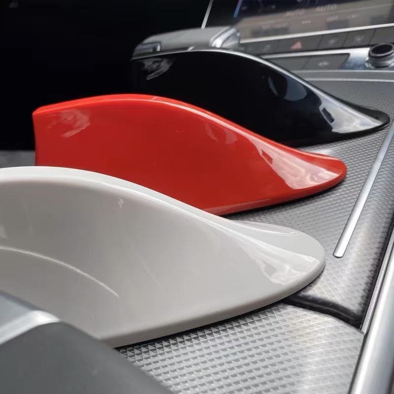 Antena de Barbatana de Tubarão para Carro 6.0dB Adequada para Todos os Carros com Teto Curvo Receptor de Sinal FM MQ6L